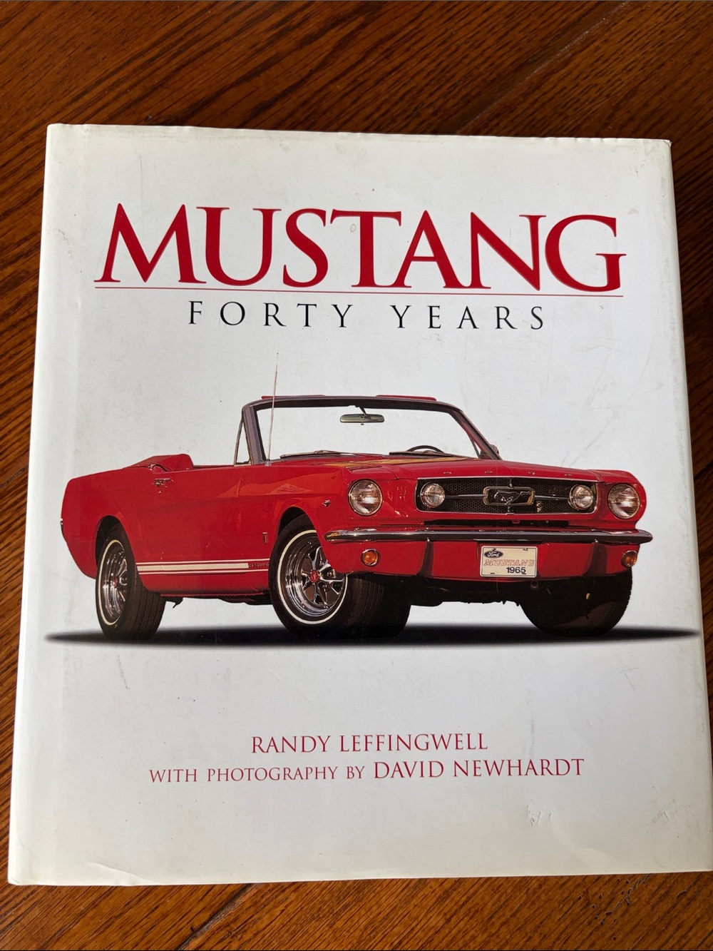 Mustang Forty Years Hardcover Book 2005 Edition. Fathers Day gift